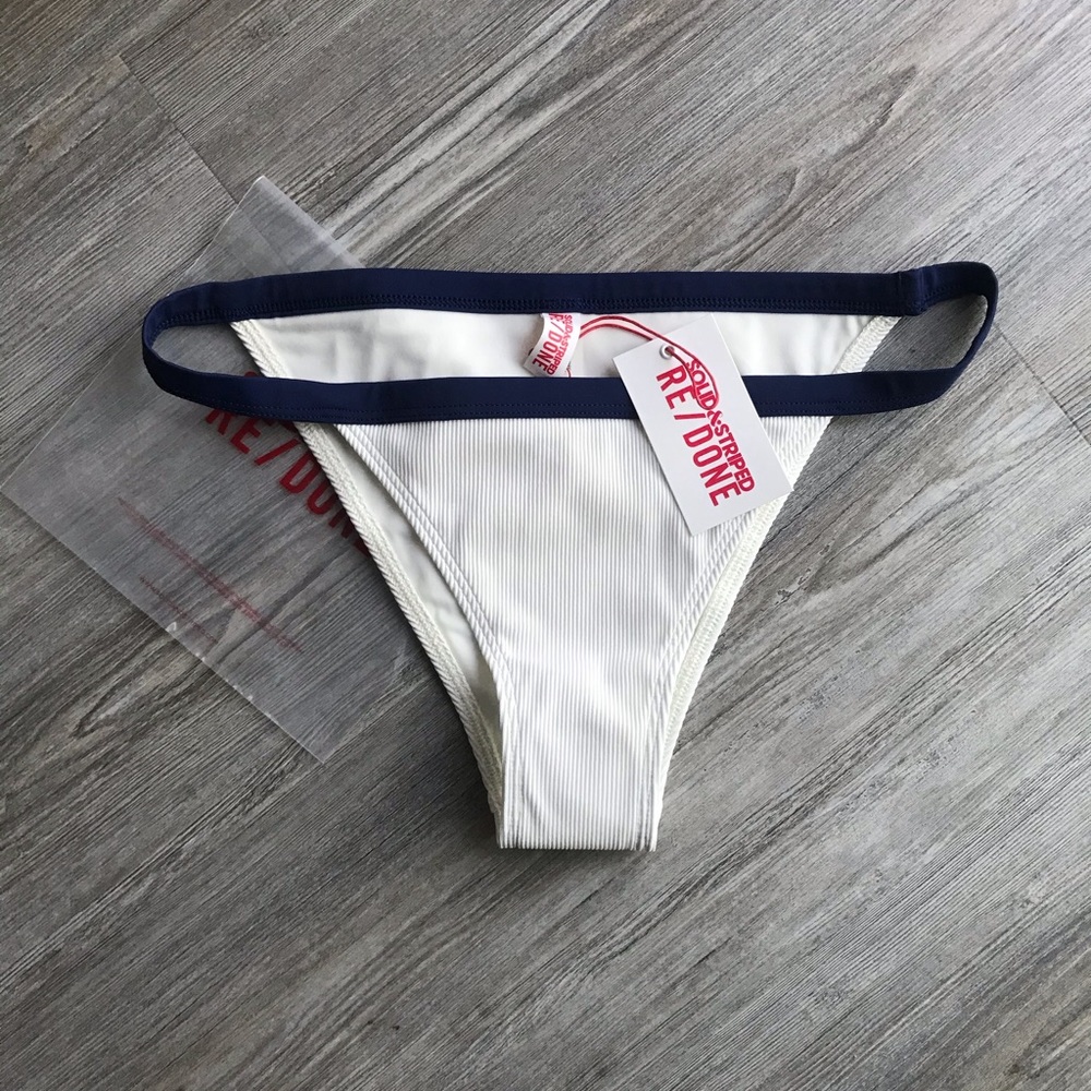 Solid & Striped bikini bottom